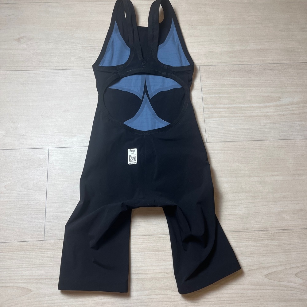Arena Powerskin Carbon Air 2 Open Back Racing Swimsuit Black Gold US 22 - Picture 3 of 9